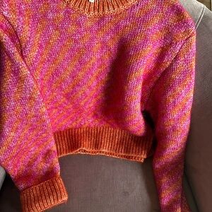 KOTN Pink and Orange Women's Sweater